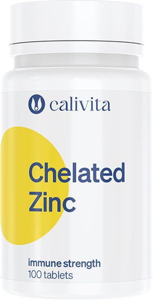 Chelated Zinc CaliVita — opakowanie suplementu