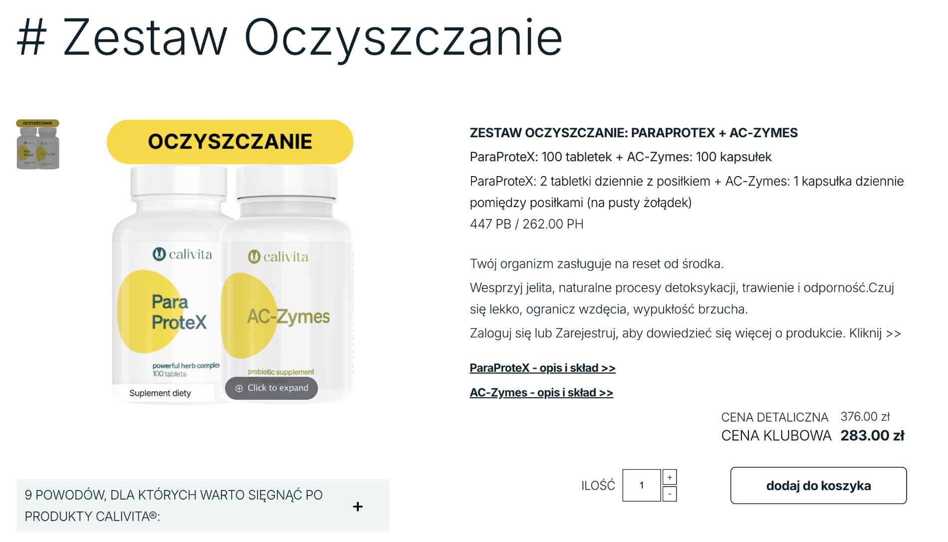 Suplementy diety wspierające naturalne procesy oczyszczenia.